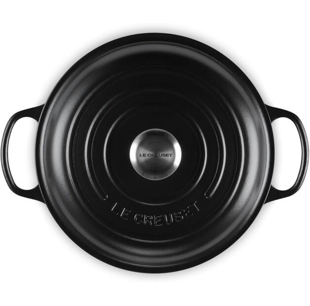 Кастрюля Le Creuset gourmet professional 26cm 2.2l black matt (21180260002430)