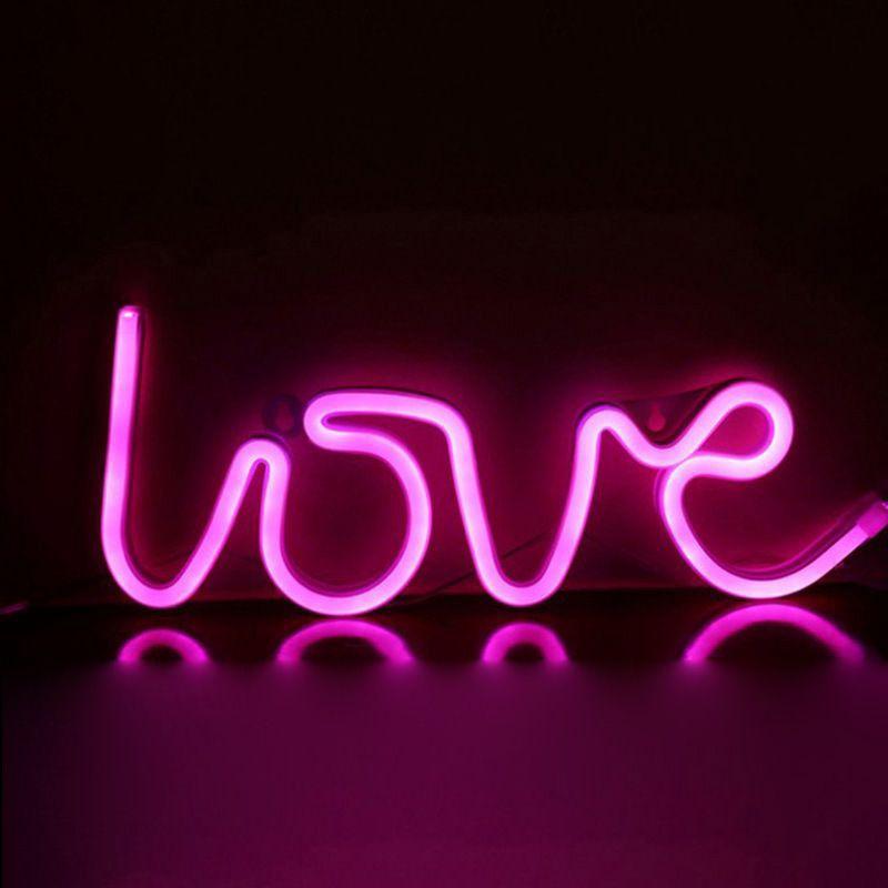 Light Birthday Happy Led Digital Color Lights Emitting Romantic Scene Decorative