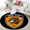 Hull City runder Teppich unter Bürostühlen Schlafzimmer Wohnzimmer Heimdekoration