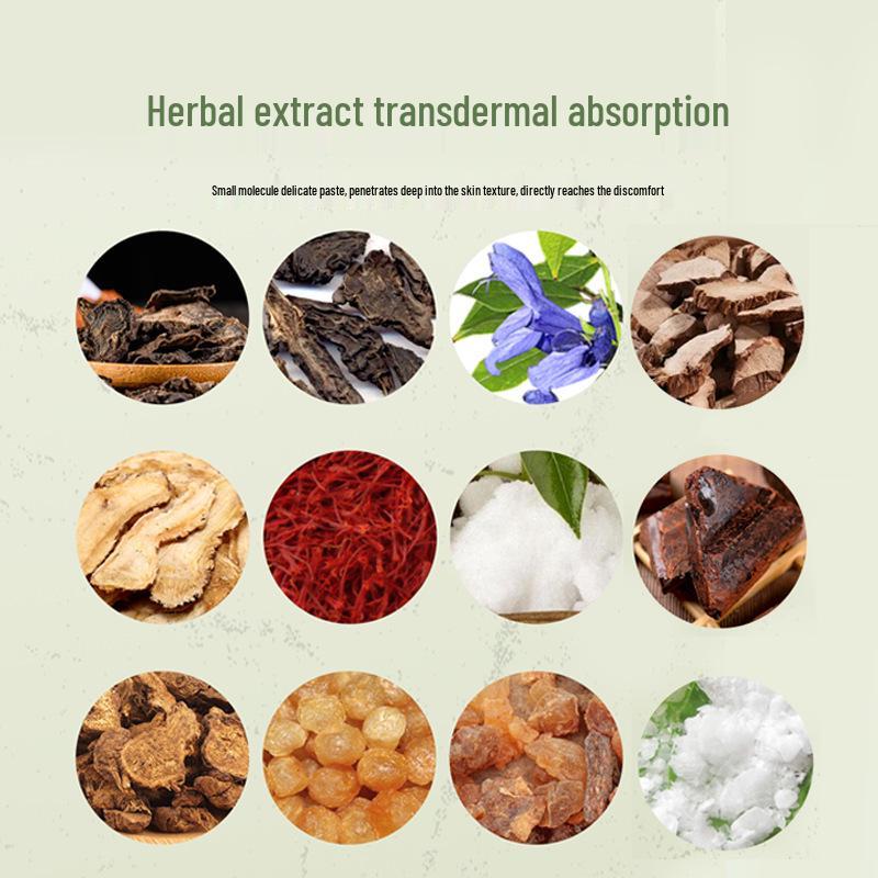 Plaster Rozgrzewający do Moksybucji 'Kość Smoka Feniks Meridian' Rozmiar Extra Duży na Kręgosłup, Talię i Plecy.