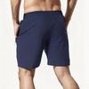 Einfarbige, schnelltrocknende Shorts für Herren, lässige, leicht elastische Shorts mit Kordelzug, geeignet für den Sommer