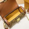 Small Bag Cylinder Bag New Spring Women's Bag Fashion Chain Printed Pillow Bag Versatile Shoulder Messenger Bag