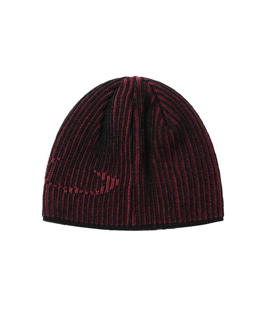 AJOBYAJO [Pba] Tribal Ajo Two Tone Beanie [Burgundy]