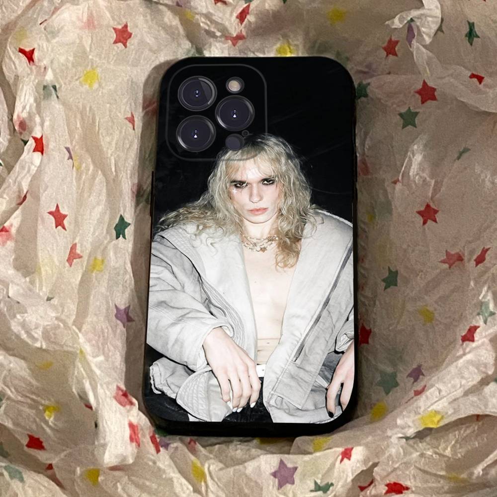 Singer 2hollis Phone Case Black Soft Silicone TPU Phone Case For IPhone 11 12 13 14 15 16 17 Pro Plus Mini Max