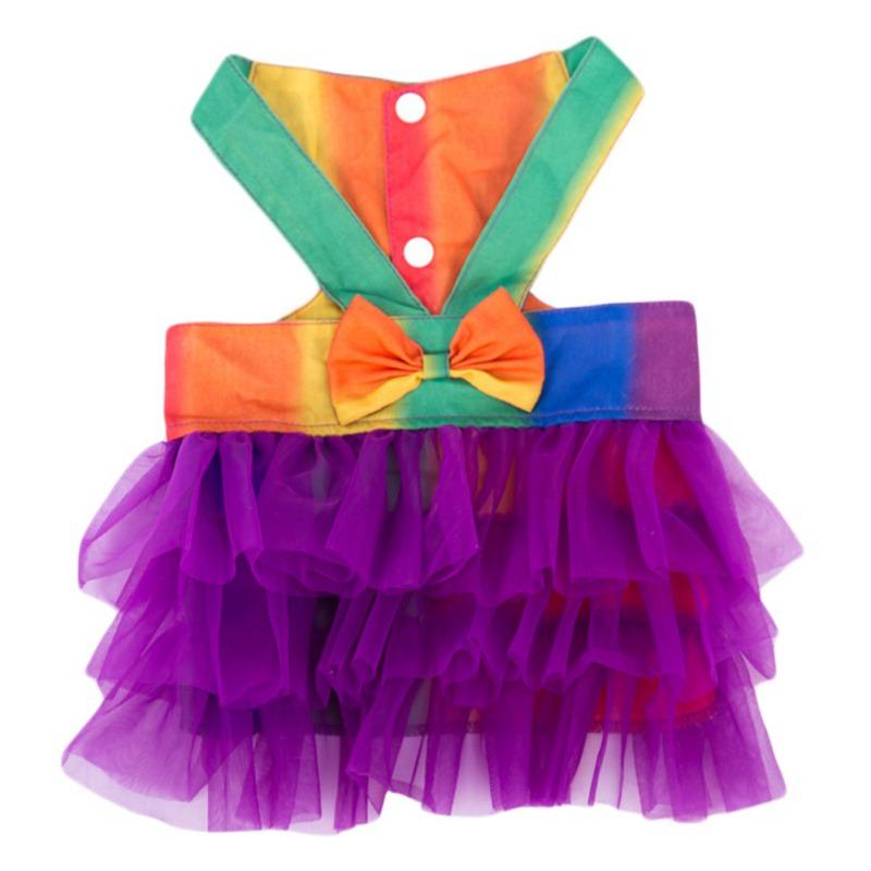 Летнее кружевное платье для собак Платье принцессы для собак Платье для домашних животных — фото 7