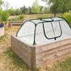Greenhouse Cover For Plants Cultivation Garden Bed Cover Easy Access Door Includes Ground Spikes Indoor Outdoor Use