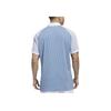 Adidas Originals X Bogey Boys Collaboration SS23 Striped Casual Short Sleeve Polo Shirt Men Polo Shirts Blue IB6665