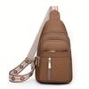 Fashionable Large Capacity Leather Crossbody Bags, Unisex Retro Shoulder Bag, Suitable for Commuting and Business Occasions