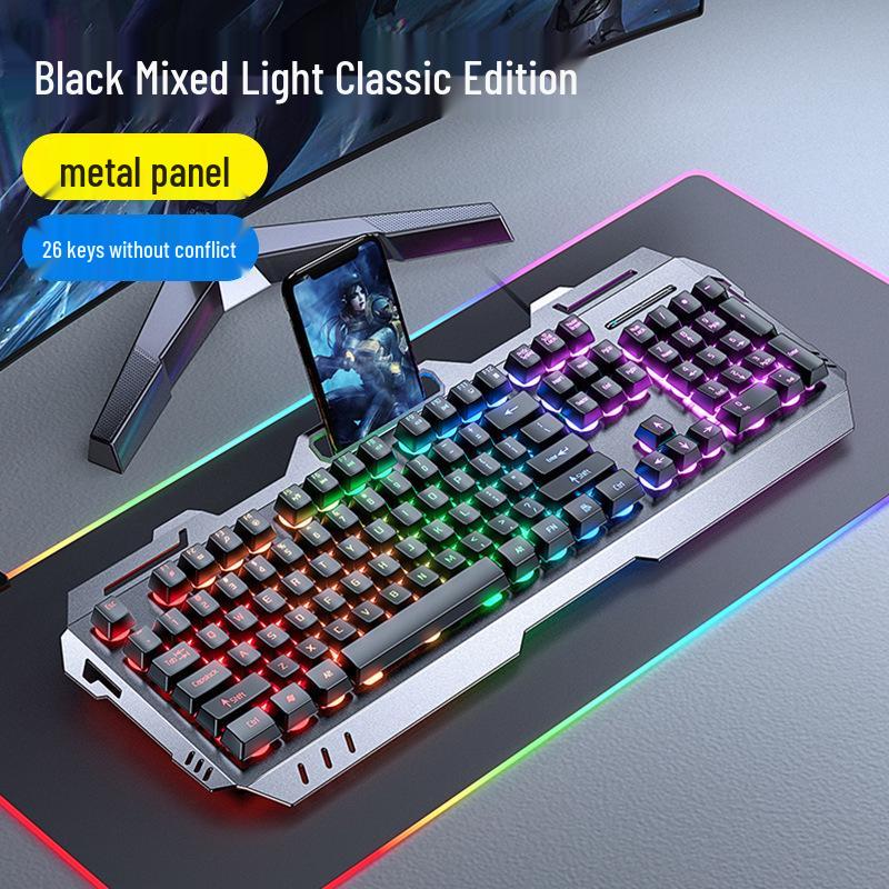 Pioneer GX80 Wired Gaming Set: Mechanical Feel Keyboard, Mouse & Headset for Office & E-sports.