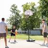 Basketball Hoop Outdoor Portable Basketball Hoop And Stand With Weighted Base Portable On Wheels 1.55 2.1M For Teens