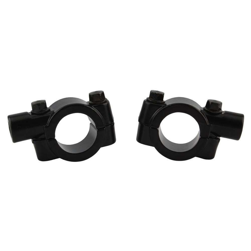 22mm Handlebar Motorcycle Motorbike Mirror Mount Clamp Rear View Mirror Holder Adapter Clamp Base 10mm 8mm Thread For KTM Yamaha
