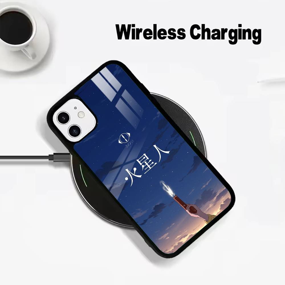 M-MUSIC -Y-YORUSHIKA'S ART Phone Case For IPhone17 16 15 14 13 12 11  Pro Max 16/15/14Plus Wireless Charger Cover Funda