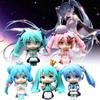 5pcs Miku Hatsune Q Version Model Toy Cartoon Children Cake Decoration Baking