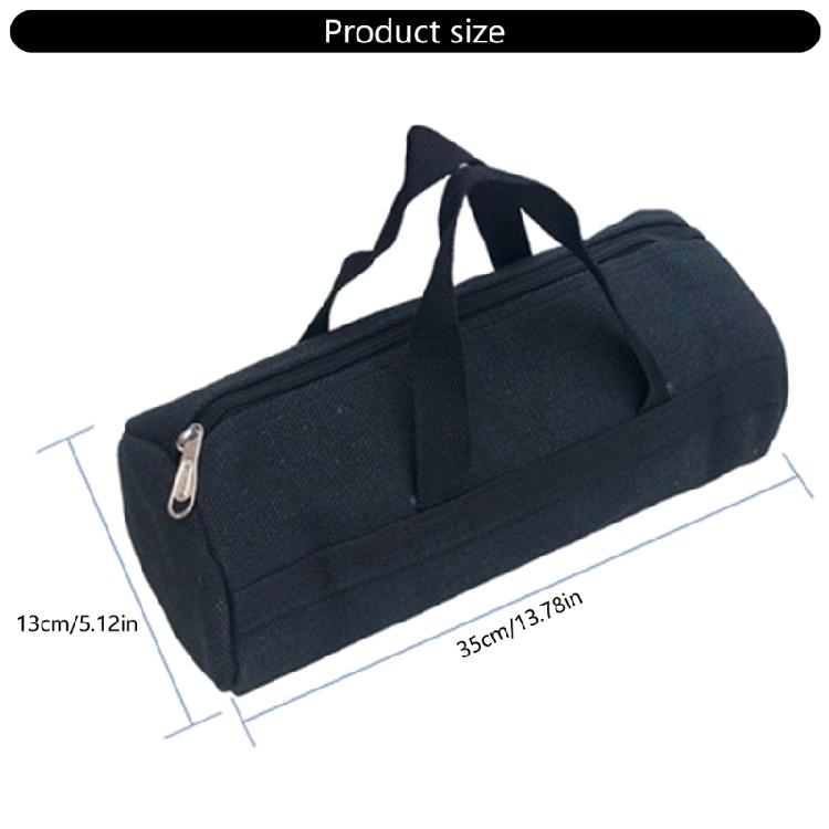 Canvas Tool Bag Pouch Heavy Duty Tools Utility Pouches Multipurpose Storage Organizer Storage Bagsfor Screwdriver
