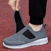 Unisex Breathable Mesh Velcro Walking Shoes - Lightweight, Wide Fit Casual Sneakers for Summer Sports