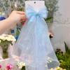 Butterfly Knot Mesh Princess Ribbon Children's Hair Clip New Cute and Exquisite Starlight Crown Does Not Damage Hair Children's