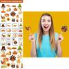 Thanksgiving Day Party Photo Props With Turkey Design For Festive Home Celebration Set