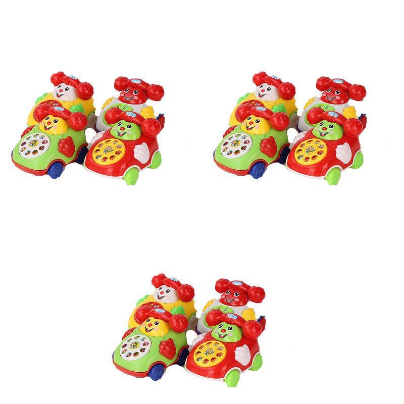 Plastic Toy Phone With Ringtone For Toddlers And Kids Educational Play