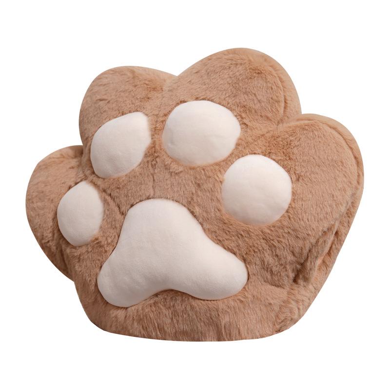 Polštářek a deka do auta s kočičími tlapkami: Dvojí použití pro zdřímnutí v kanceláři, na cestách a další