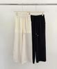 Baseukala Stripe Banding Wide Slacks (2Colors)