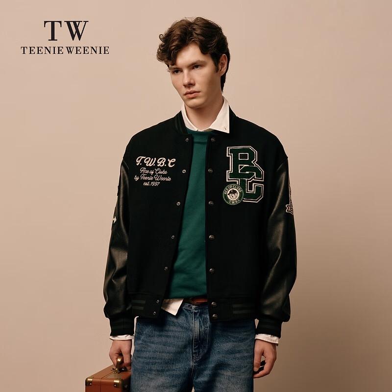 Teenie Weenie Men's Colorblock Wool Blend Coat