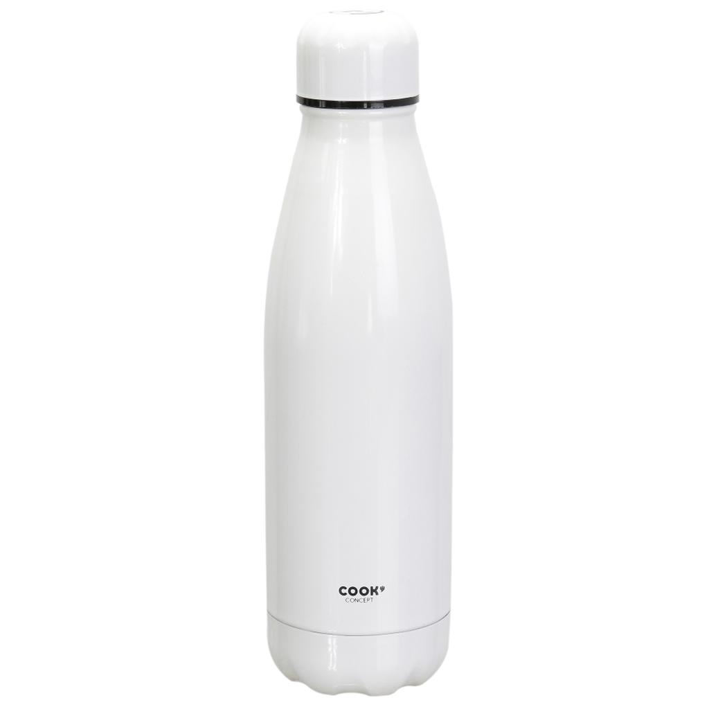 Les Trésors De Lily [A1726] - Designová termoska 'Pure' bílá - 25x6 cm (500 ml)
