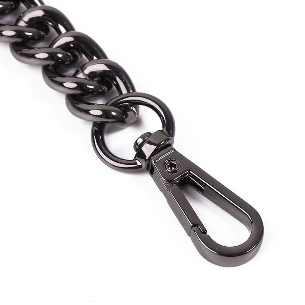 Bag Strap Extender DIY Handbag Purse Chain with Metal Buckles for Purses Handbags Wallet Clutch Shoulder Crossbody Bags