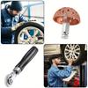 Tire Repair Patch Tools Kit Tire Patch Roller with Tire Wheel Repair Grinding Head Buffing Wheel for Air Tire Buffer