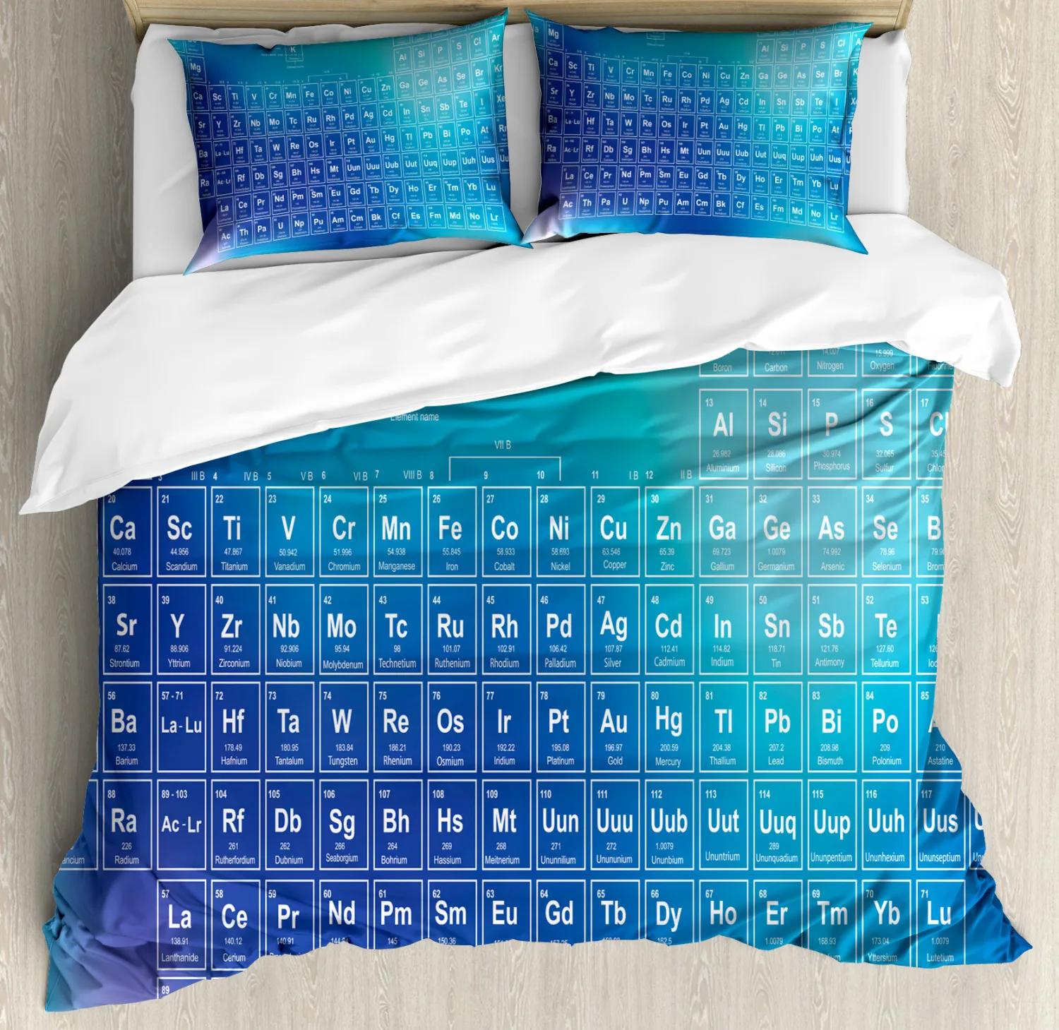 

Comforter Science King Dna Bases Chemistry Biotechnology Bedding Set Educational College Dorm Room Soft Polyester Comforter (quilt)-EU Single(135*200cm)3pcs