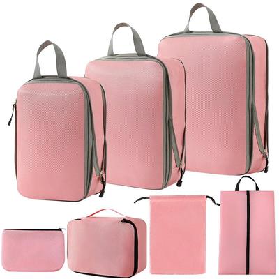 7-teiliges Reisekoffer-Organizer-Taschen-Set