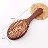 Red Sandalwood Large Air Cushion Comb - Solid Wood Hairbrush for Ladies