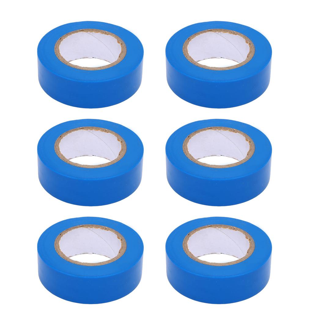 10 Rolls Electrical Tape Water Proof PVC Adhesive Tapes for Indoor Outdoor Use Insulated Flame Retardant 20MM Width 10M