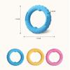 Durable Pet Flying Disk Training Ring Puller Anti-Bite Safety Silicone Outdoor Floating Indestructible Dog Toy Puppy Accessories