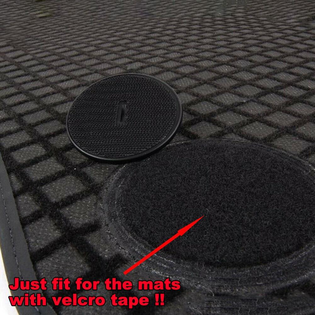 Replace Floor Mat Clips Screw In 07149166609 2pcs Black