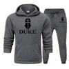 2023 Men's Sets DUKE Tracksuit 2 Pieces Set Loose Hoodies FleeceSweatshirt+Pants Suit Hoodie Sportswear Jogging Clothing