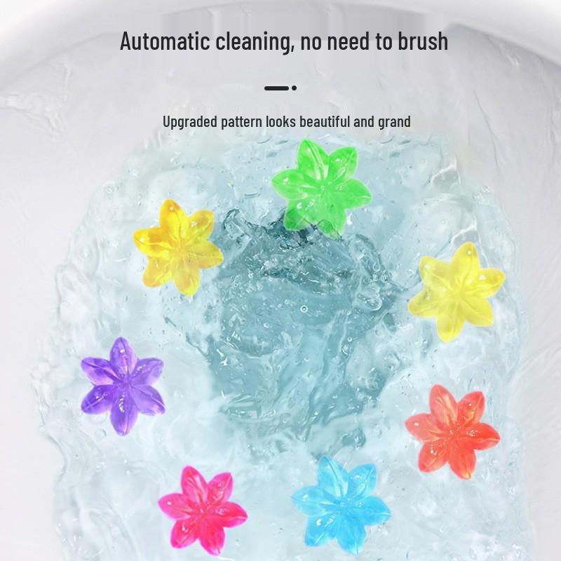 Toilet Bowl Odor Eliminating Gel: 14 Long-Lasting Floral Fragrance Cleaners