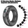 Vibrator Penis Inel Moale Penis Inel Dick Vibrator Întârziere Ejaculare Stimulator Produse pentru Adulti pentru Bărbați Cockring Jucării Sex pentru Bărbați 18+