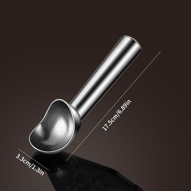 1 Pcs Nonstick Anti-Freeze Ice Cream Scoop Aluminum Alloy Ice Cream Spoon Watermelon Ball Cookie Dough Scoop Ice Cream Tools