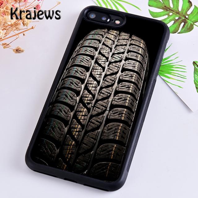 

Black Tyre Track Texture Print Phone Case Cover For iPhone 17 Air 16 15 14 plus 12 13 pro max Fundas iPhone 14