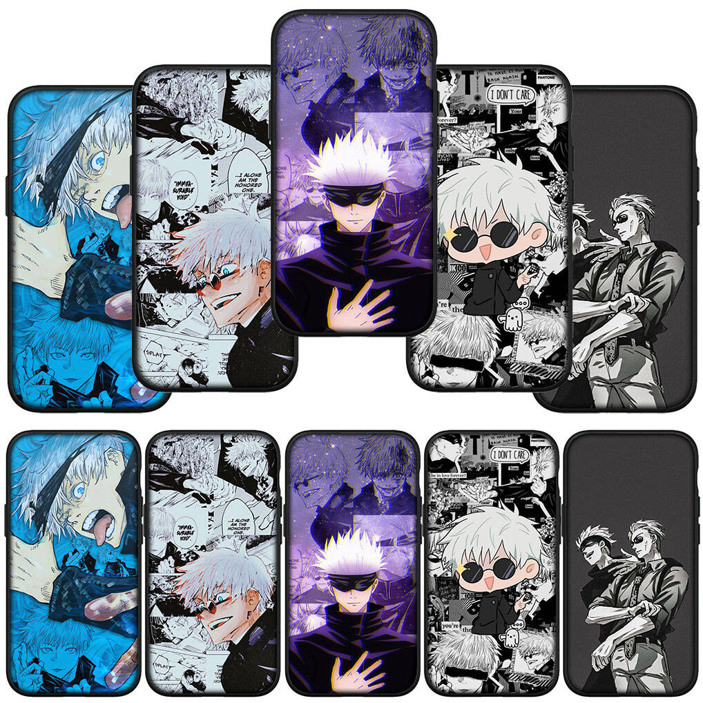for iPhone 17 16 15 Xiaomi Poco F7 F8 X7 X6 C85 C75 C71 M8 Redmi Note 14 13 12 11 Pro Max 14C 13C 15C A4 Case Poster Jujutsu Kaisen Gojo Satoru Cover