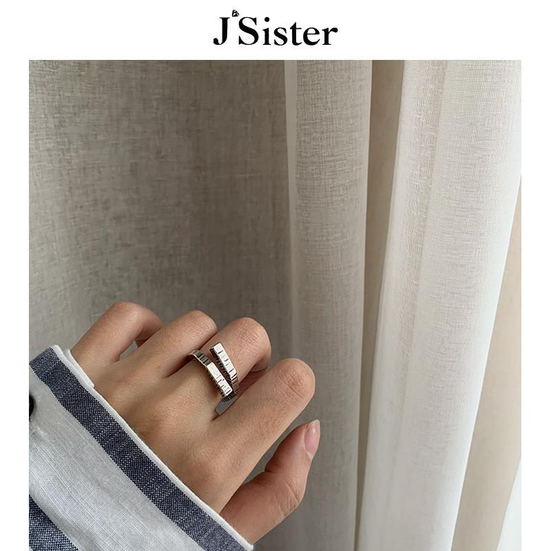 Style Fashionable Ins S925 Silver Ring For Women With Geometric Design For Everyday Wear