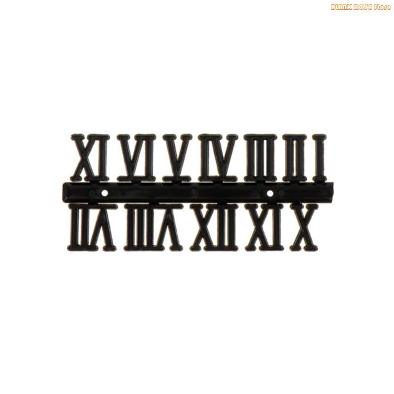 K1AE Arabic Roman Numeral Clocks Number Plate Taste Wall Clock Accessories DIY Craft