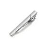 Kesaeki Stainless Steel Tie Clip for Men, Silver