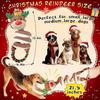 Christmas Dog Toys for Large Dogs: Squeaky Dog Toys with Crinkle Paper - Tug of War Plush Dog Toy - Interactive Dog Chew Toys for Large Medium Small D