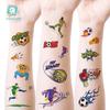 Ruikalong 2026 World Cup Football Glitter Cartoon Waterproof Tattoo Stickers for Kids