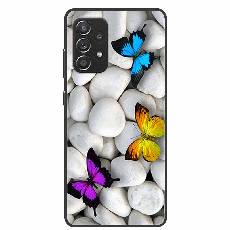Für Coque Samsung A52s 5G Hülle Stoßfeste weiche Silikon-TPU-Rückseite für Samsung Galaxy A52s 5G Handyhüllen A52 S Niedlicher Cartoon