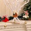 Festival Fabric Bells Hanging Decorations Christmas Tree Bell Ornament for Christmas Wedding Birthday Indoor and Outdoor
