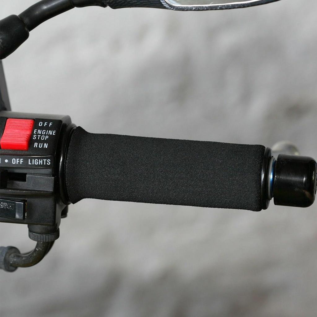 Bike Grip, Inner Diameter 1.2 inches (30 mm), Easy Installation, Non-Slip Grip End Bar Driver