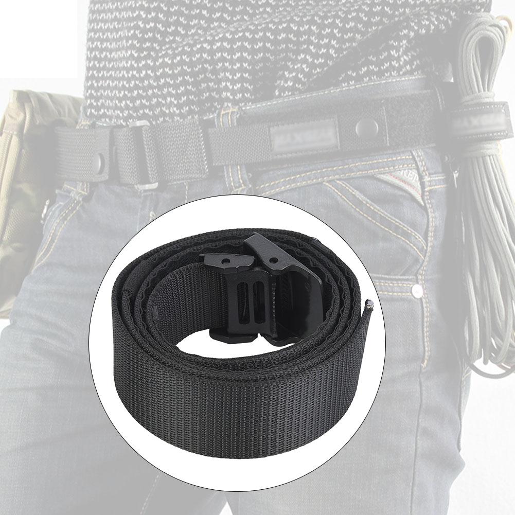 Security Money Belt, Unisex Waist Belt with Zippered Ket, for Outdoor Travel Sports Hiking Firefighters
