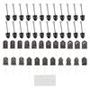 48Pcs Spookys Graveyard Cake Decorations Tombstones Cupcake Toppers And Mini Shovel Spoons For Halloween Treats